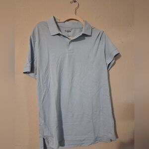 Men's Light Blue Polo Shirt